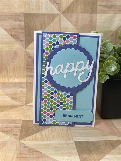 retirement card blank greeting card reads happy retirement etsy