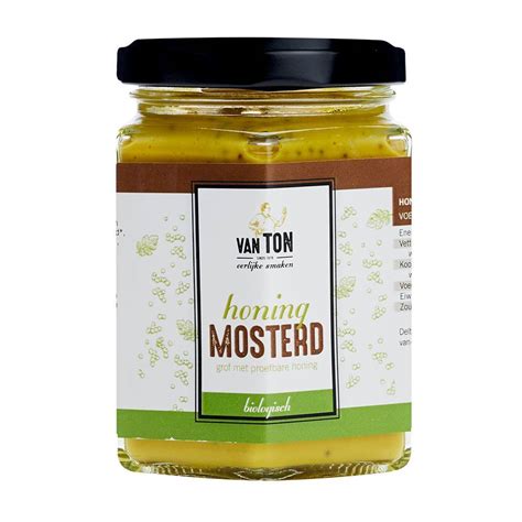 tons mosterd mosterd met honing  ml voets specialiteiten