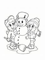 Coloriage Bonhomme Neige Jeuxetcompagnie sketch template