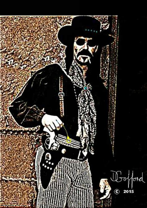 gunfighter painting  dave gafford