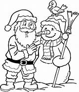 Christmas Santa Claus Coloring Printable Website Pages Camp Ad sketch template