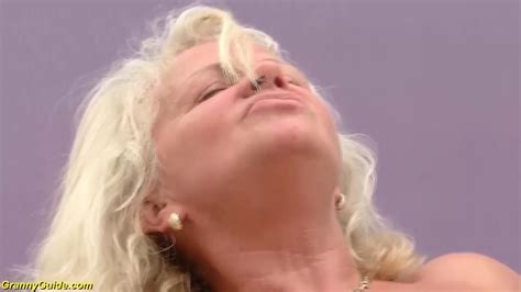 sexy blonde 73 years old granny enjoys her first rough big cock anl sex