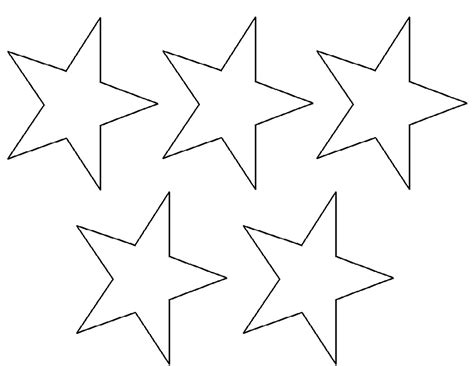 printable star stencil   intrepid aubrey blog