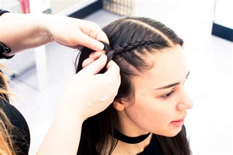 the boxer braid aka double french braid a how to coveteur