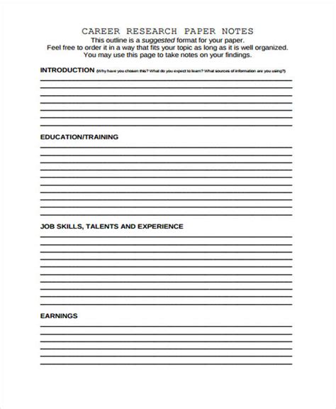research paper templates   word google docs apple pages