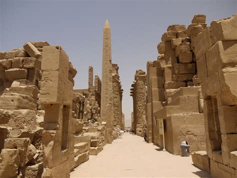 Egyptian Diaries: Day 1 ? Karnak Temple   Nameless in  