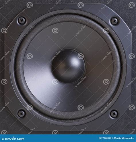 black speaker stock photo image  power  entertainment