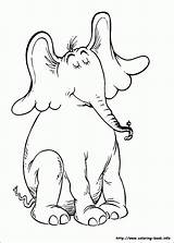 Horton Seuss Ortone Hears Kleurplaten Malvorlagen Colorear Kleurplaat Disegno Desenho Coloriages Elephant Quem Tekeningen Personaggio Cartone Animato Animaatjes Malvorlagen1001 Suess sketch template