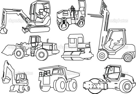 printable construction coloring pages