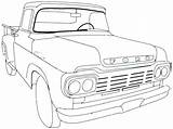 Truck Coloring Pages Ford Old Getcolorings Color Pickup Printable sketch template