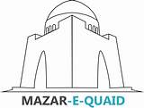 Quaid Minar Karachi Mazar Tahir Zohaib sketch template