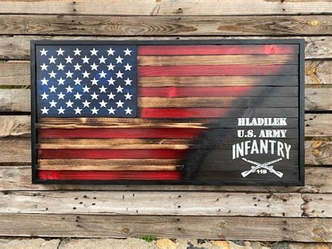 infantry flag  american flag store wood flags american