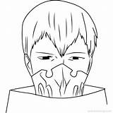 Ghoul Kaneki Touka Kirishima Xcolorings Lineart sketch template