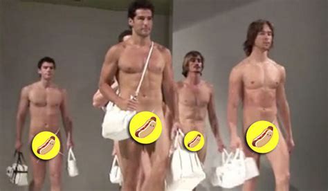 3 Times Nude Male Models Rocked The Runway