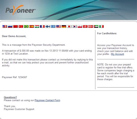 official launch    mail alert service  payoneer blog