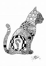 Colorare Gatti Disegni Coloriages Chaton Adulti Motifs Erwachsene Gatto Katzen Malbuch Justcolor Adultes Katze Enfants Disegnare Difficiles Lacocinadenova Malvorlagen Tigre sketch template