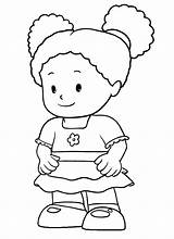 People Little Coloring Pages Tessa Kids Printable Characters Sofie sketch template