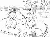 Kleurplaten Kleurplaat Paardrijden Equitation Ausmalbilder Coloriages Reiten Animaatjes Paarden Paard Coloriage Ruiter Imprimer Springend Steigerend Colorier sketch template