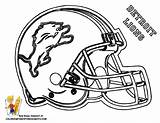 Coloring Pages Nfl Helmet Football Helmets Kids Lions Detroit Print Bowl Color Super Bears Logo Printable Patriots Chargers Clipart Popular sketch template