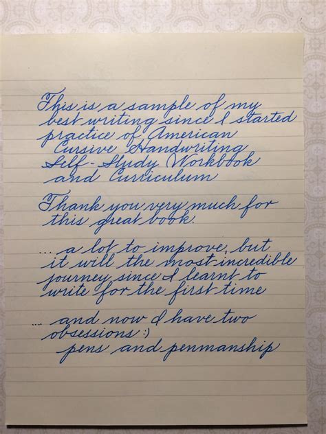 feedback   penmanship