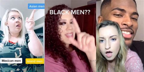 White Girls Are Fetishizing Blackmen In Tiktok Videos