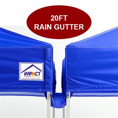 rain gutter  pop  canopy tents impact canopies usa
