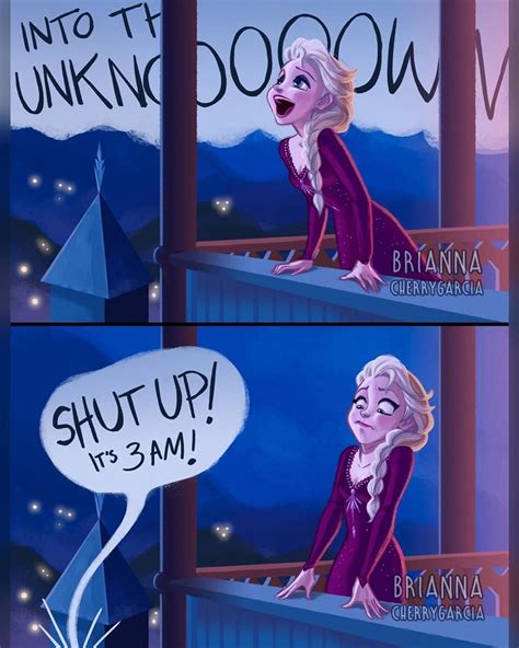 Elsa X2 Drawing By Briannacherrygarcia Instagram Frozen2 Disney