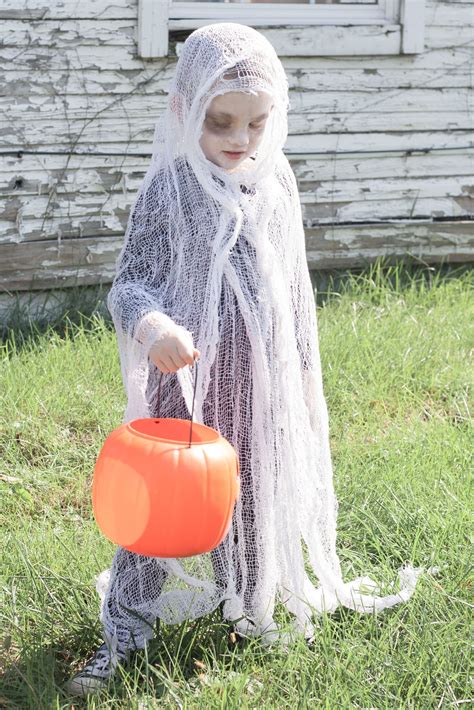 ghost costume   delightfully creepy    kids