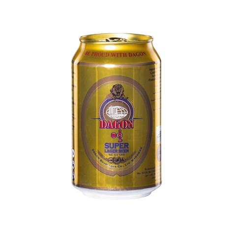 Dagon Super Beer Can 33cl Gold Quality Award 2021 From Monde Selection
