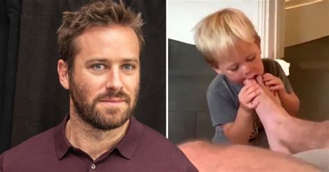 Armie Hammer’s Wife ‘defends’ Their Son Sucking His Toes In Instagram