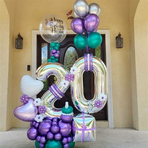 20th Birthday Balloons