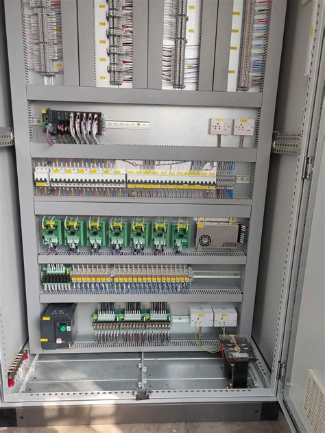 schneider electric digital plc based control panel  industrial rs  number id