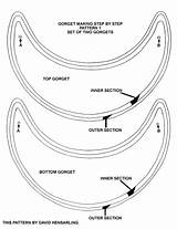 Seminole Nativetech Pattern Gorgets Patterns Silverwork sketch template