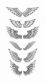 Alas Wing Tatuajes Tattoos Pecho Partes Diseños Aile Altgriechisches Triunfal Icarus Nuevos ángel Mejores Choisir sketch template