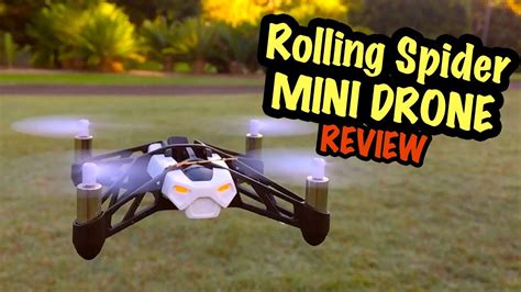 parrot mini drone review  rolling spider youtube