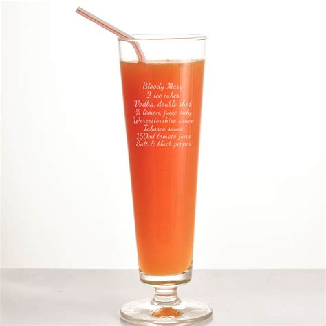Personalised Tall Cocktail Glass