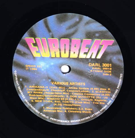 Retro Disco Hi Nrg Eurobeat Volume 1 90 Minute Non