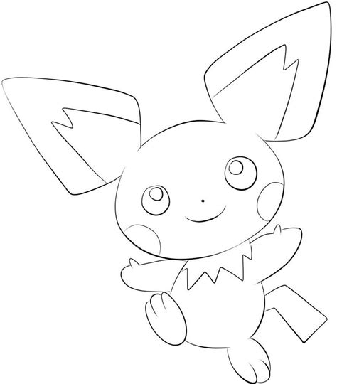easy baby cute kawaii pokemon pichu drawing  art pokemonart