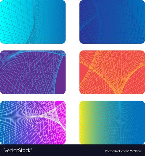 covers design backgrounds   credit card vector image