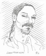 Snoop Dogg Drawings sketch template