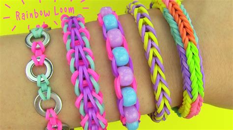 rainbow loom  easy rainbow loom bracelets   loom diy loom bands