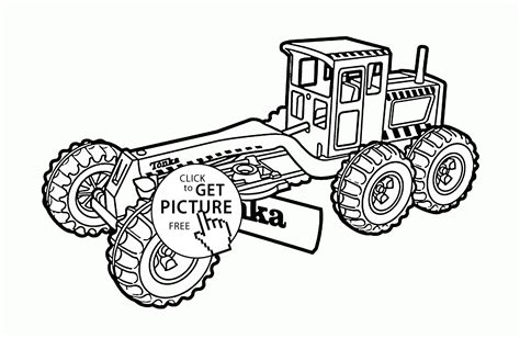 construction truck tonka coloring page  kids transportation