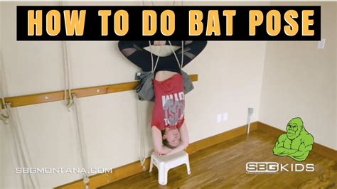 bat pose sbg montana kids yoga youtube