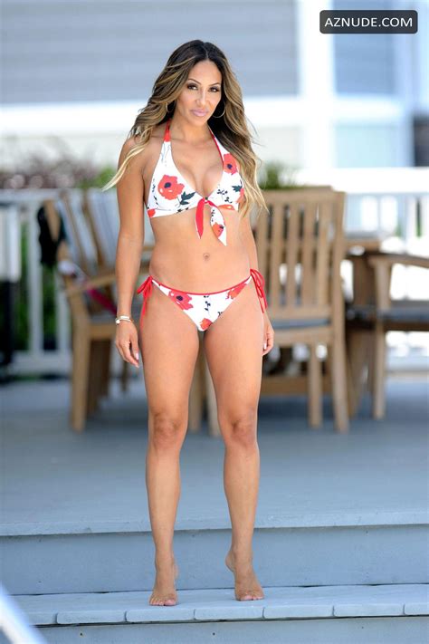 Melissa Gorga Sexy At Her Summer House Down The New Jersey