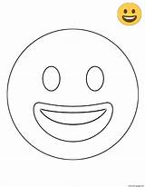 Emoji Coloring Smiling Face Twitter Pages Printable sketch template