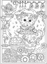 Coloring Pages Dog Dazzling Puppy Haven Creative Colouring Adult Book Sheets Dogs Printable Stamping Freebie Dover Animal Books Drawings Craftgossip sketch template