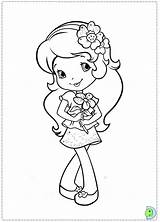 Coloring Strawberry Shortcake Dinokids Close Print sketch template