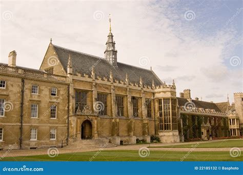 hall trinity college cambridge stock photography image