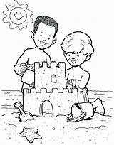 Sand Coloring Castle Pages Print Getcolorings Color Printable Getdrawings Colorings sketch template