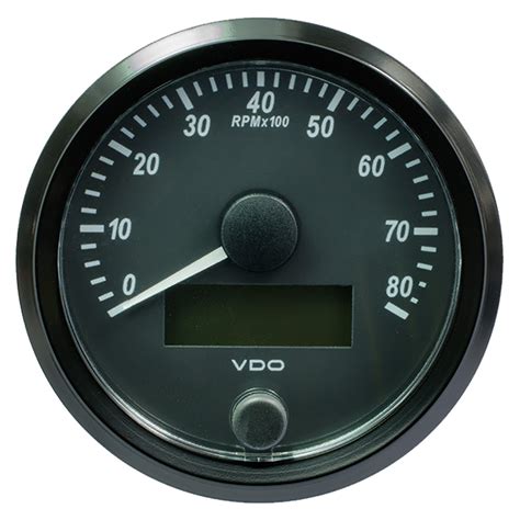vdo singleviu mm   tachometer  rpm